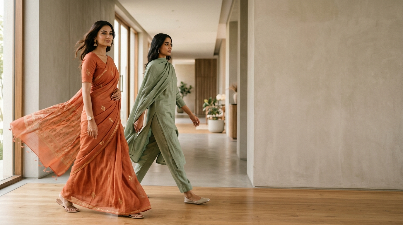 Contemporary ethnic fashion
